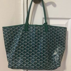 Goyard St Louis PM Green Tote Bag